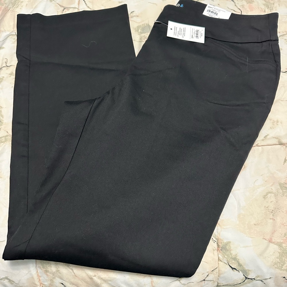 NWT Croft and Barrow Mid rise 16W Long dress pants